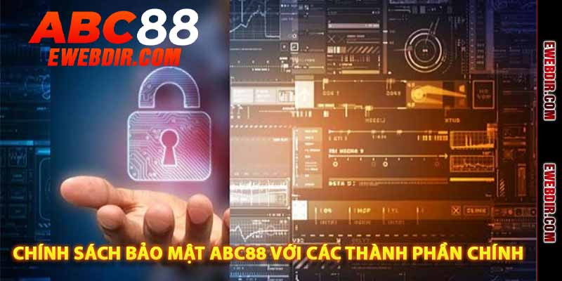 chính sách bảo mật abc88 với các thành phần chính